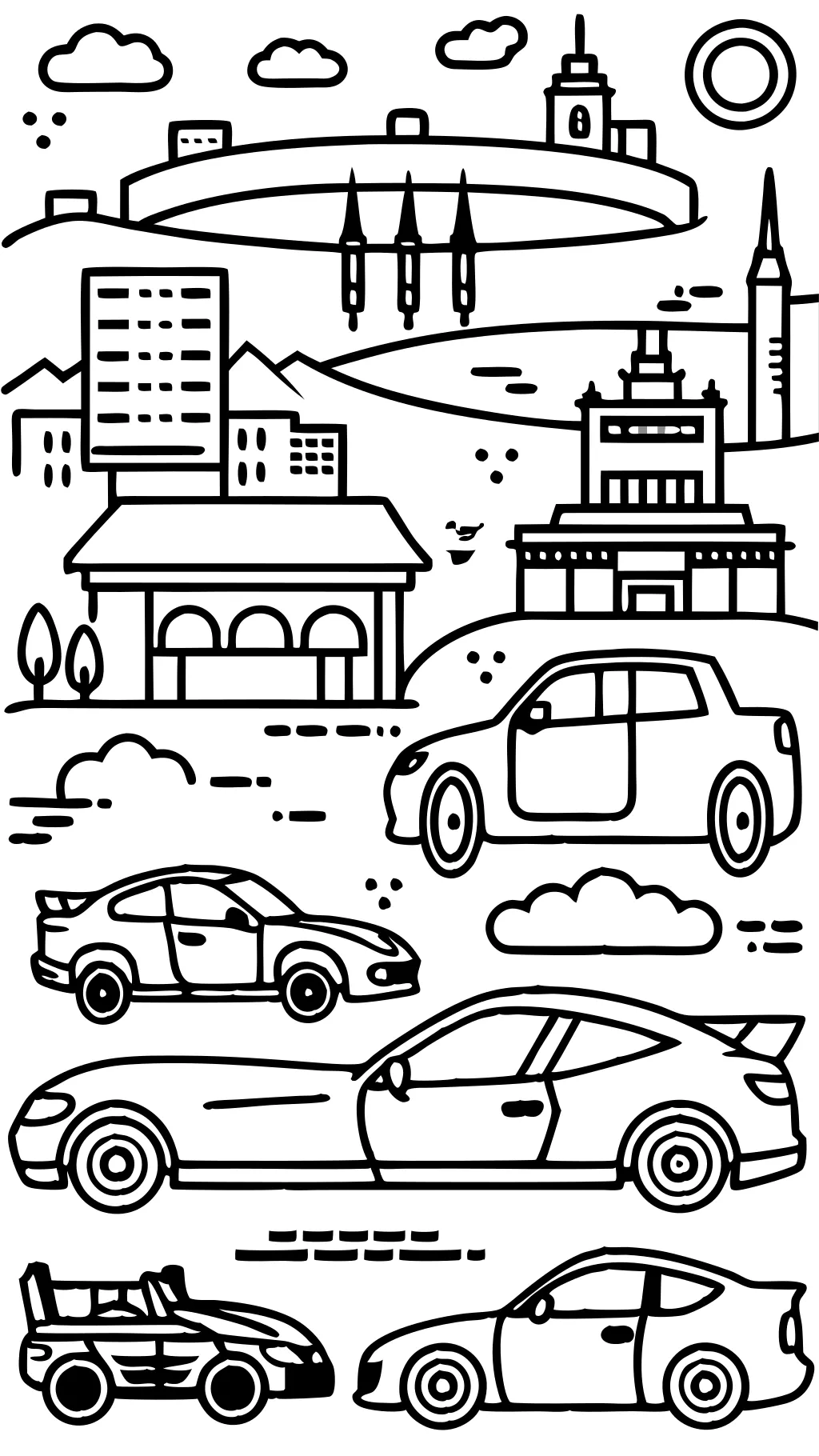 coloring pages printable car